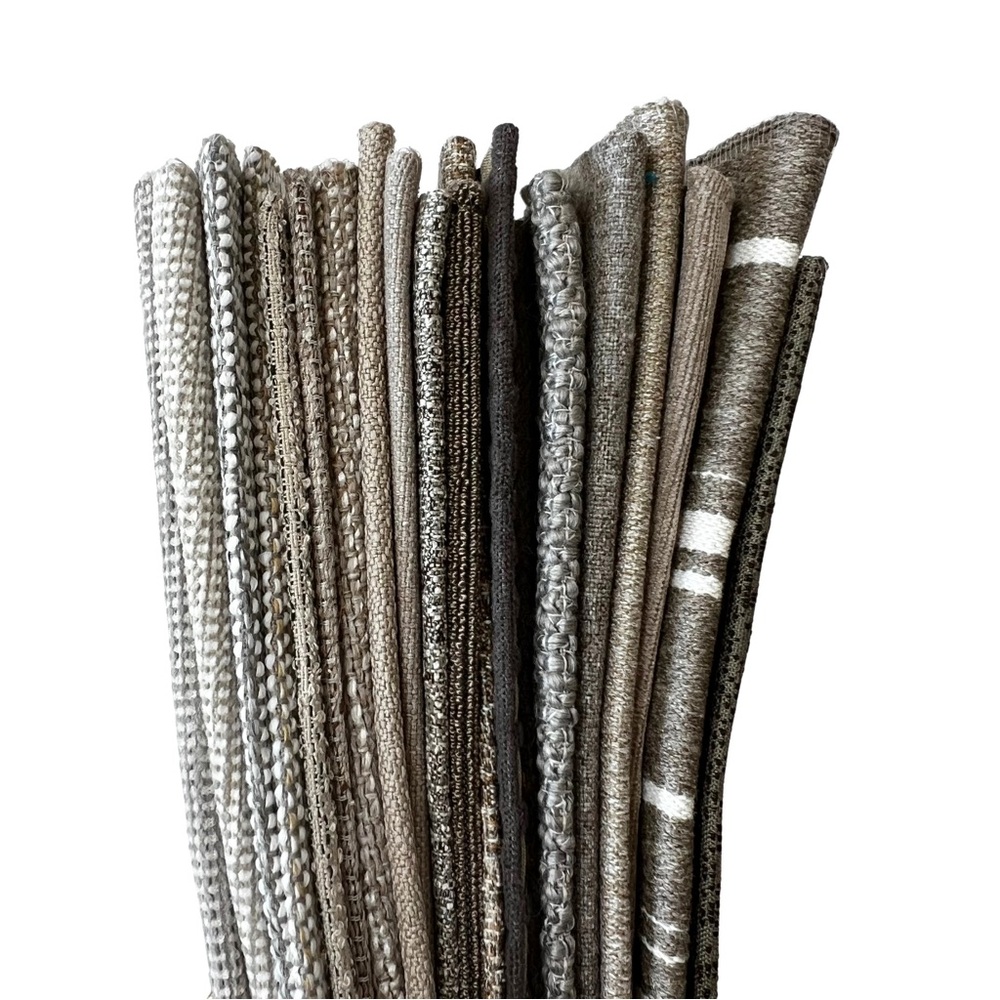 20 Designer Beige Taupe Upholstery Fabric Swatches | Quilting Crafts Sewing